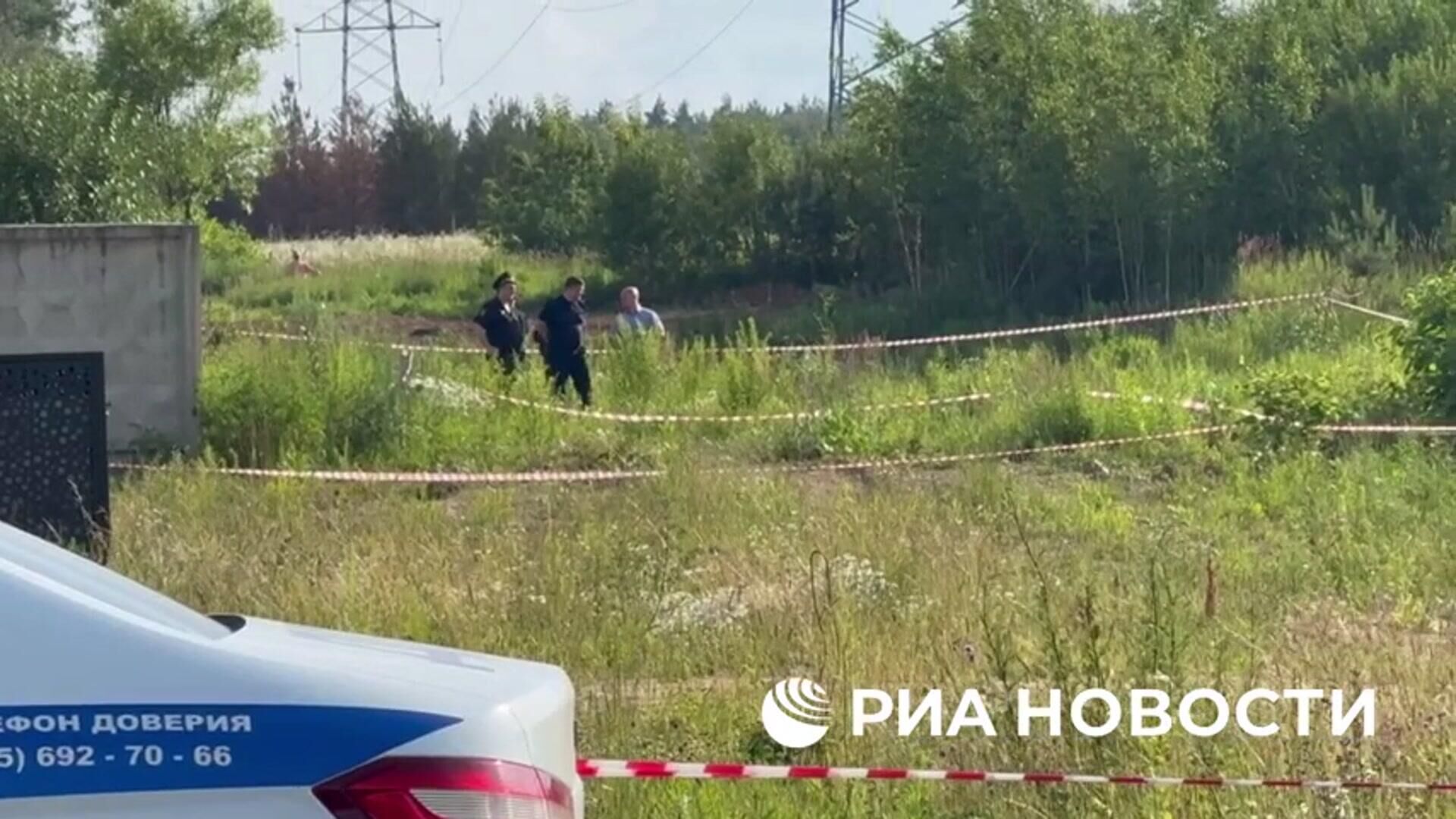 Кадры с места, где, предположительно, покончил с собой Роман Старовойт - РИА Новости, 1920, 08.07.2025