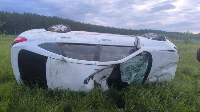 На месте ДТП в Челябинской области. 8 июля 2025