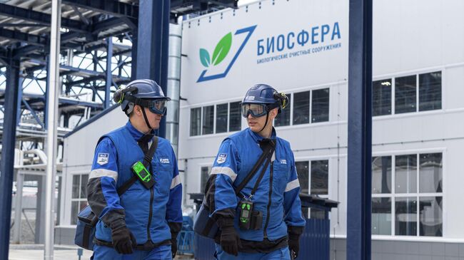 Запуск современного комплекса очистки воды Биосфера на Омском нефтеперерабатывающем заводе 