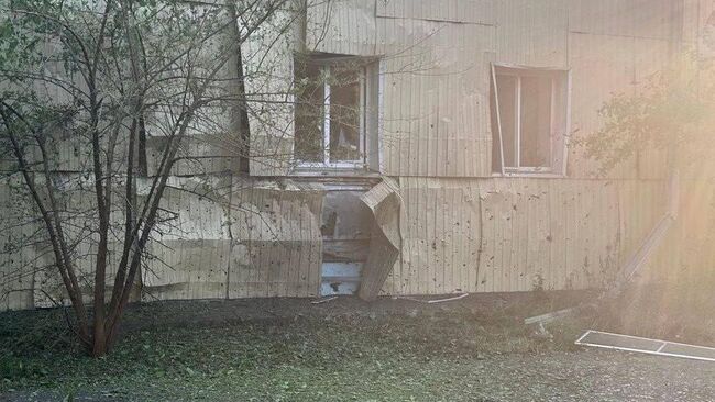 Последствия обстрелв Шебекино со стороны ВСУ