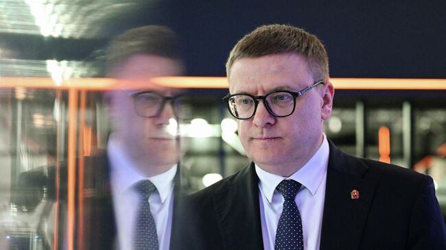 Губернатор Челябинской области Алексей Текслер на Международной промышленной выставке Иннопром в Екатеринбурге