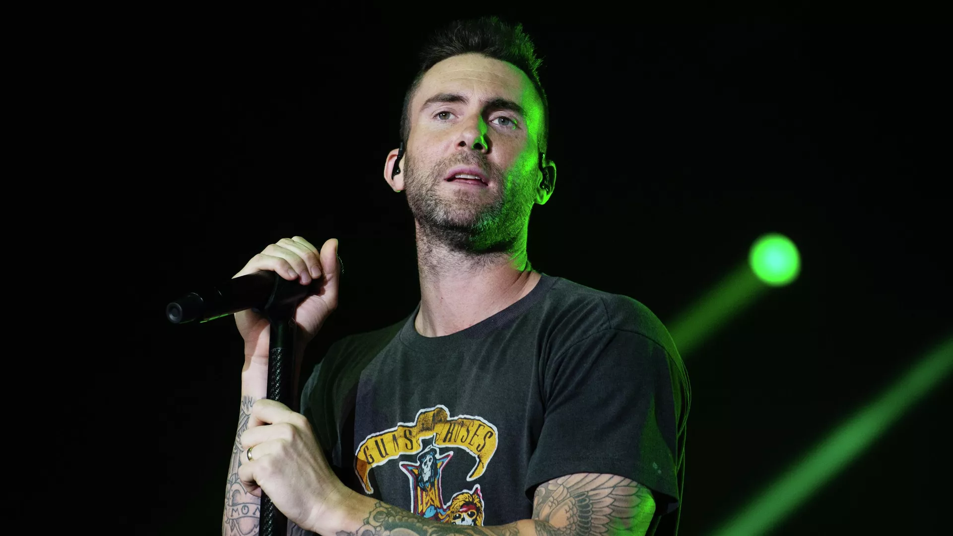 Вокалист группы Maroon 5 Адам Левин - РИА Новости, 1920, 09.07.2025