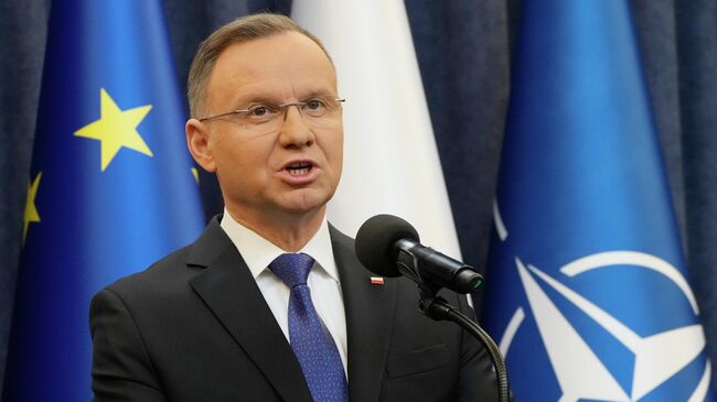 Президент Польши Анджей Дуда