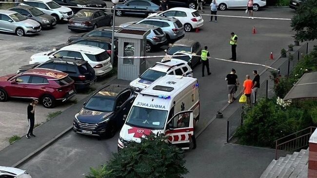 Стрельба в Голосеевском районе в Киеве
