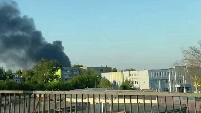 Возгорание трансформатора на Пензенской ТЭЦ-1