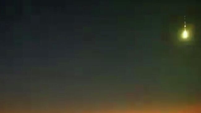 Метеор над Челябинской областью