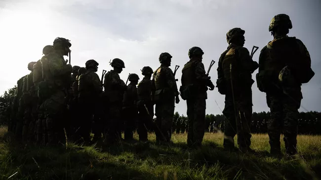 Подготовка военных для участия в боевых действиях на Украине