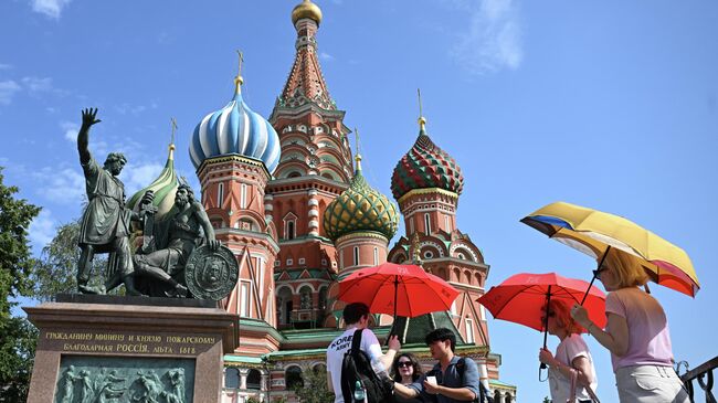 Жара в Москве