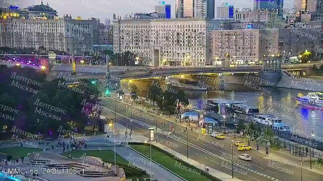 ДТП на Бережковской набережной в Москве ДТП на Бережковской набережной в Москве