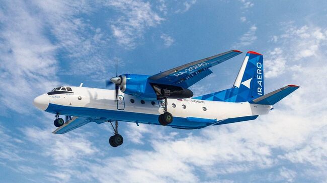 Самолет Ан-26Б-100 авиакомпании Ираэро 