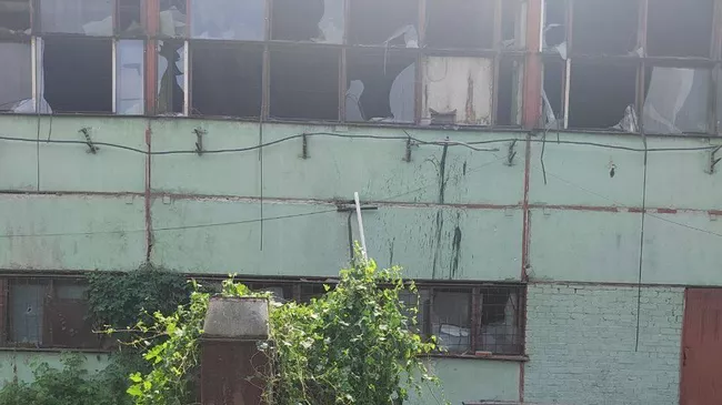 Последствия атаки беспилотников ВСУ в Белгородской области
