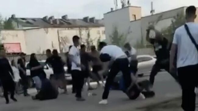 Драка между вахтовиками и местными жителями в Якутии