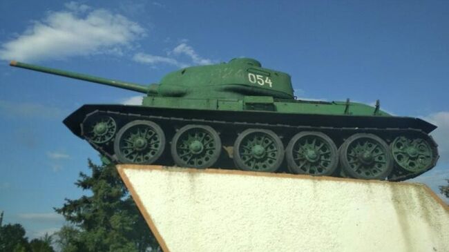 Танк Т-34 в Кагуле Танк Т-34 в Кагуле