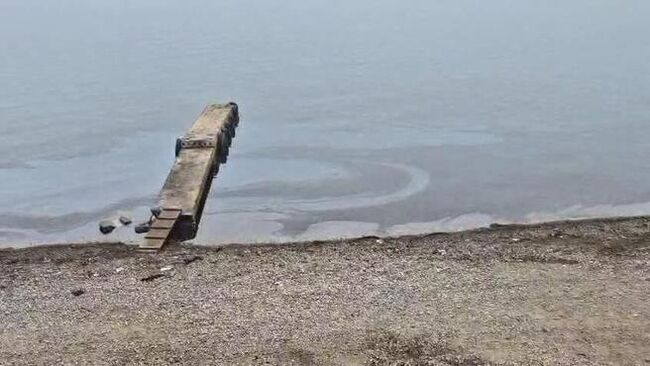 Разлив нефтепродуктов в Приморье Разлив нефтепродуктов в Приморье