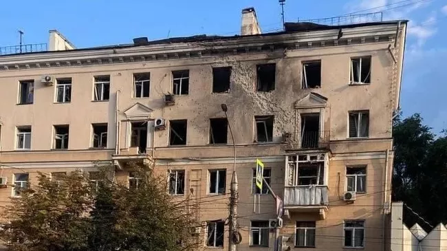 Последствия атаки со стороны ВСУ в Воронежской области