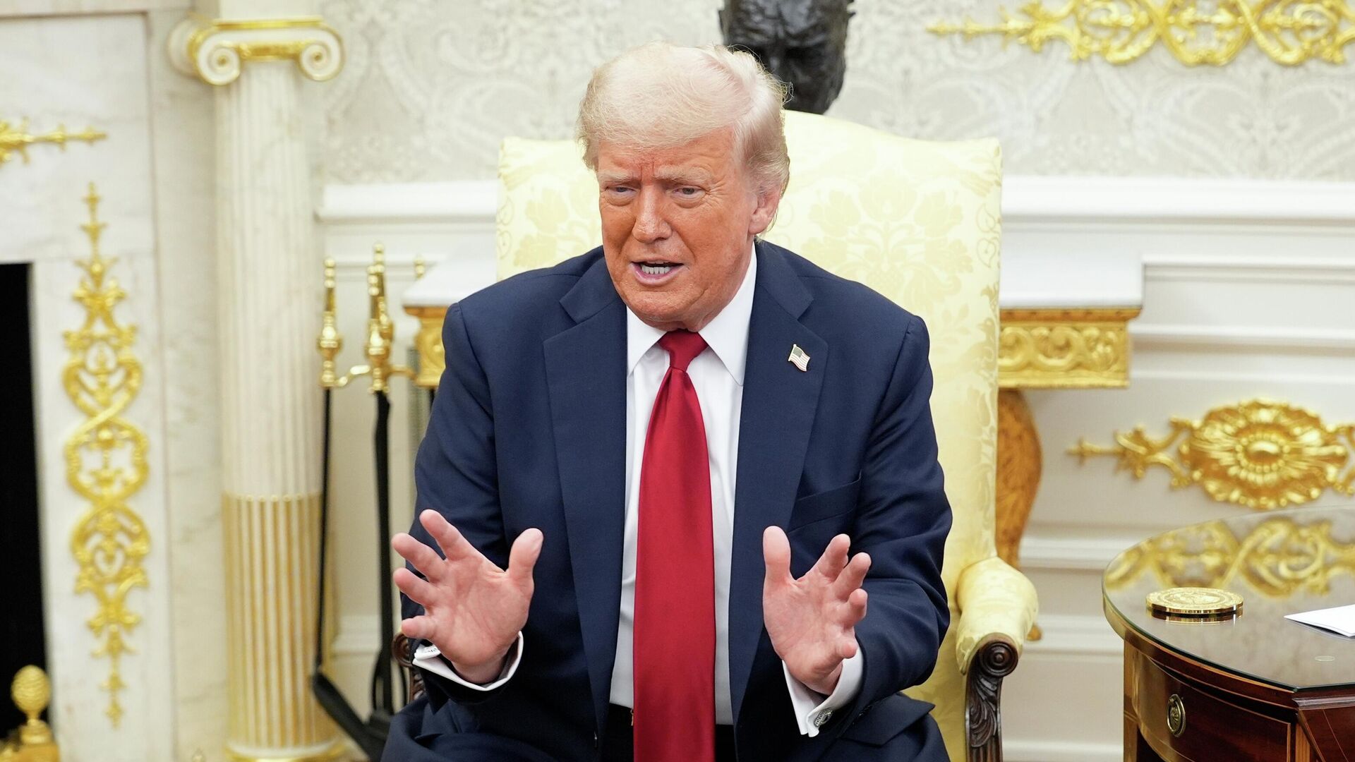 Дональд Трамп - РИА Новости, 1920, 20.07.2025