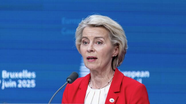 Глава Еврокомиссии Урсула фон дер Ляйен