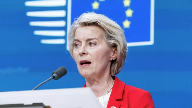 Глава Еврокомиссии Урсула фон дер Ляйен