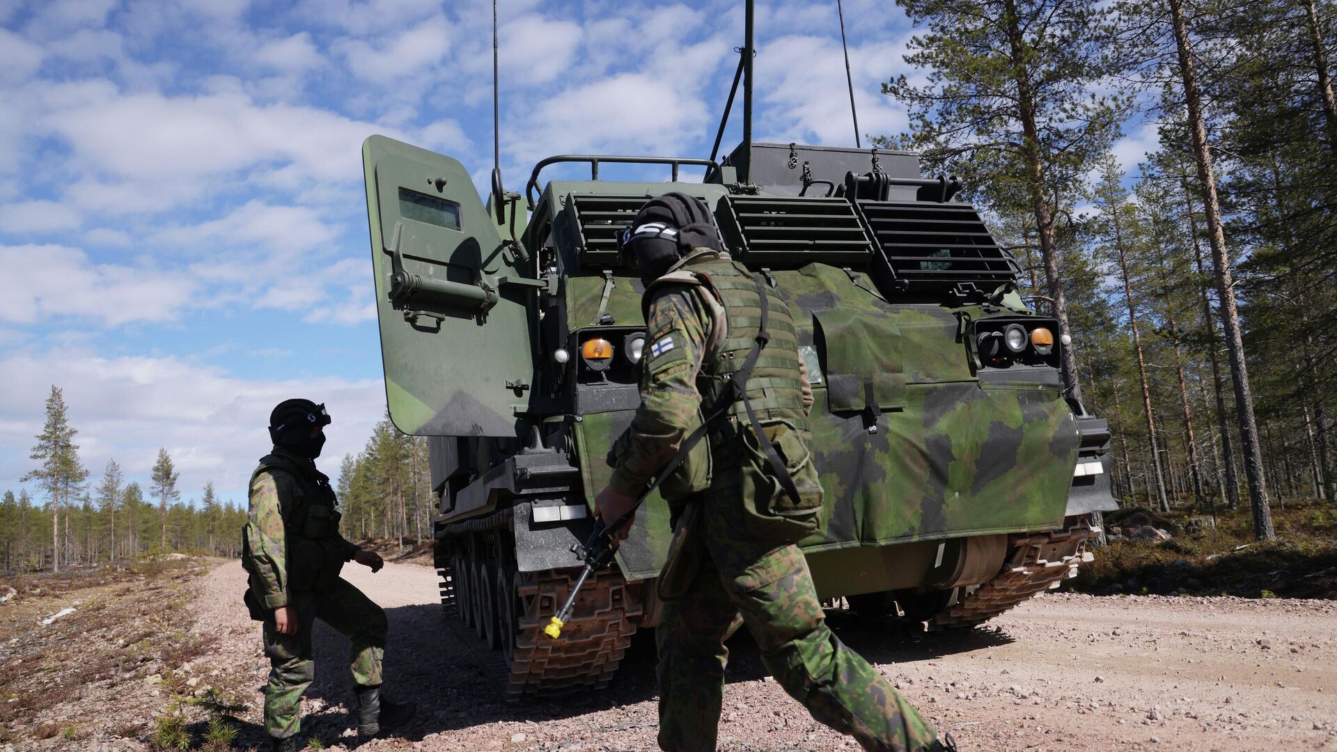Финские военнослужащие Финские военнослужащие - РИА Новости, 1920, 16.07.2025