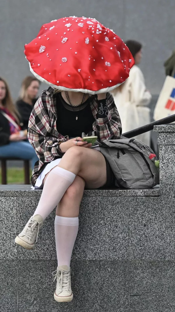 Посетительница VK Fest в Казани
