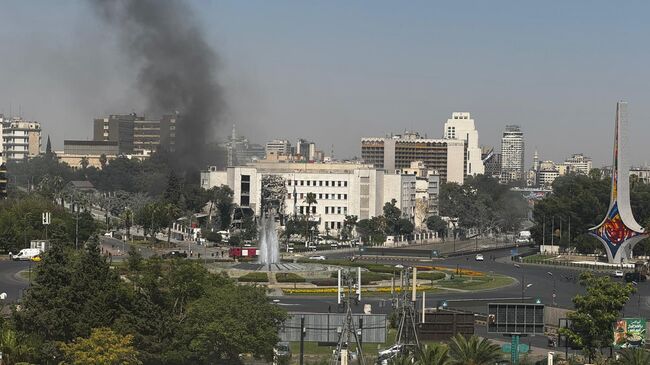 Израильский авиаудар по Дамаску. 16 июля 2025