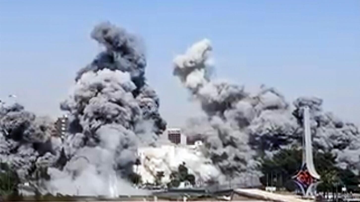 Израильский авиаудар по Дамаску - РИА Новости, 1920, 16.07.2025