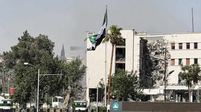 Последствия израильского удара по Дамаску