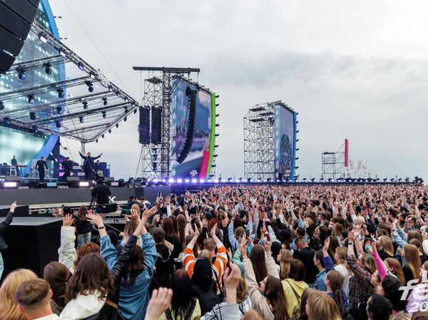 Выступление Сергея Лазарева на VK Fest Выступление Сергея Лазарева на VK Fest