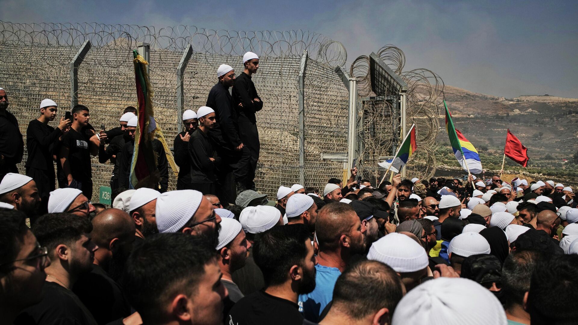 Друзы на израильско-сирийской границе - РИА Новости, 1920, 17.07.2025