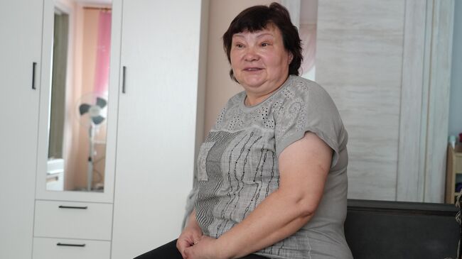 Жительница Авдеевки Галина