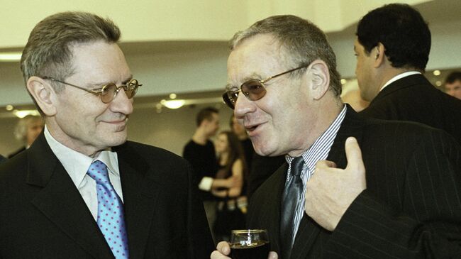 Композиторы Давид Тухманов и Александр Журбин