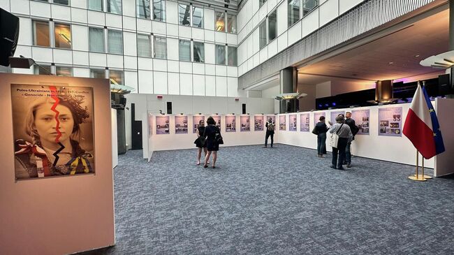 Выставка о Волынской резне в Европарламенте