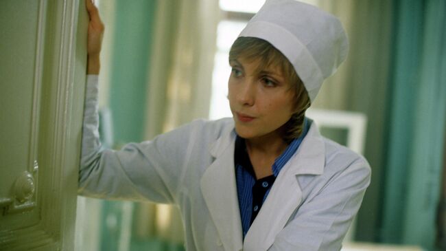 Актриса Елена Яковлева в кадре кинофильма Интердевочка