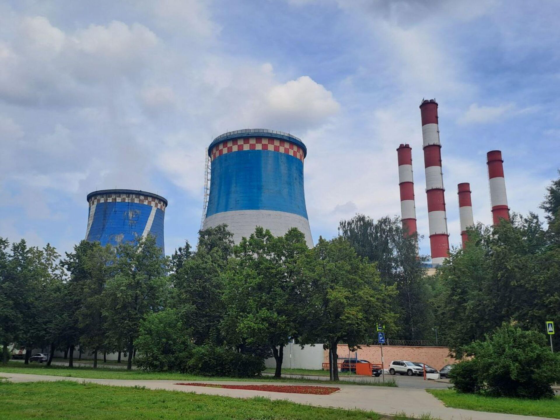 ТЭЦ-23 в московском районе Метрогородок - РИА Новости, 1920, 18.07.2025