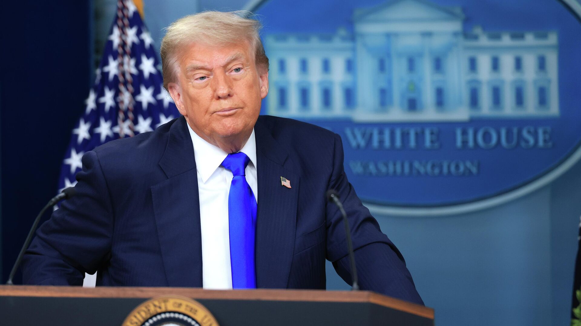 Президент США Дональд Трамп Президент США Дональд Трамп - РИА Новости, 1920, 19.07.2025