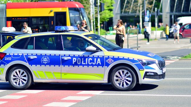 Автомобиль польской полиции