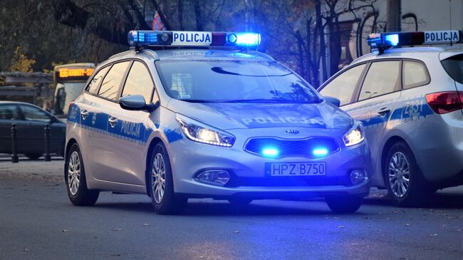 Автомобиль польской полиции