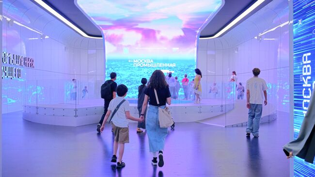 Зоны для выставки в Манеже