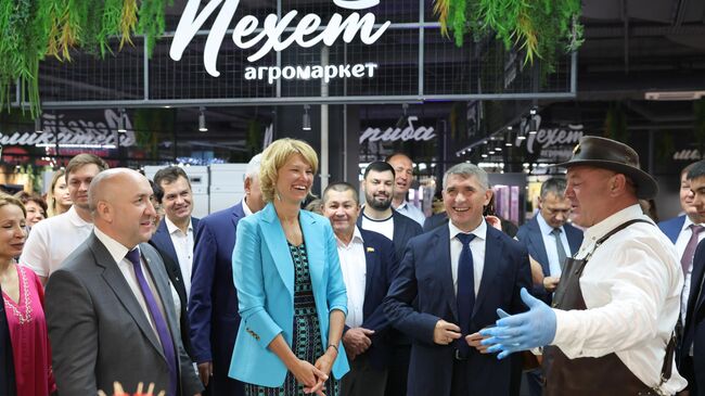 Открытие агромаркета Пехет