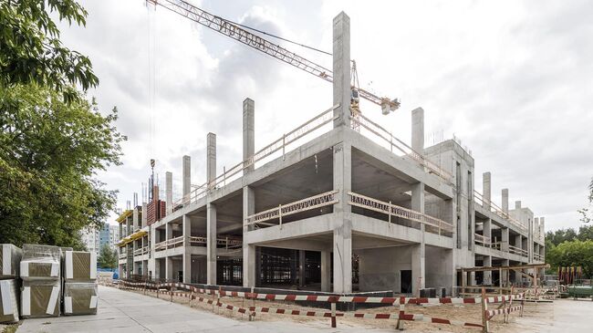 Территория промышленного парка формата light industrial