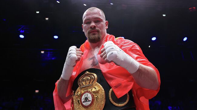 Российский боксер Алексей Егоров