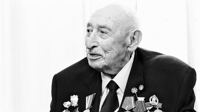 Ветеран Великой Отечественной войны Зиновий Меркин