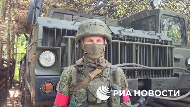 Командир батареи о уничтожении противника на харьковском направлении