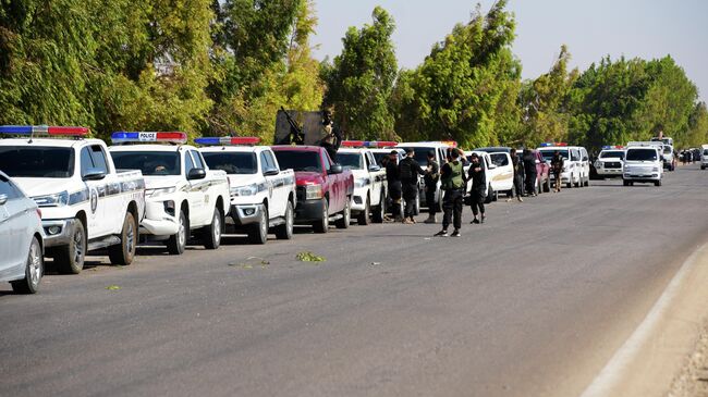Силы внутренней безопасности Сирии, контролирующие режим прекращения огня в Сувейде