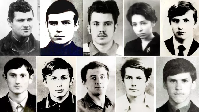 Участники экспедиции 1973 года, погибшие на Кольском полуострове