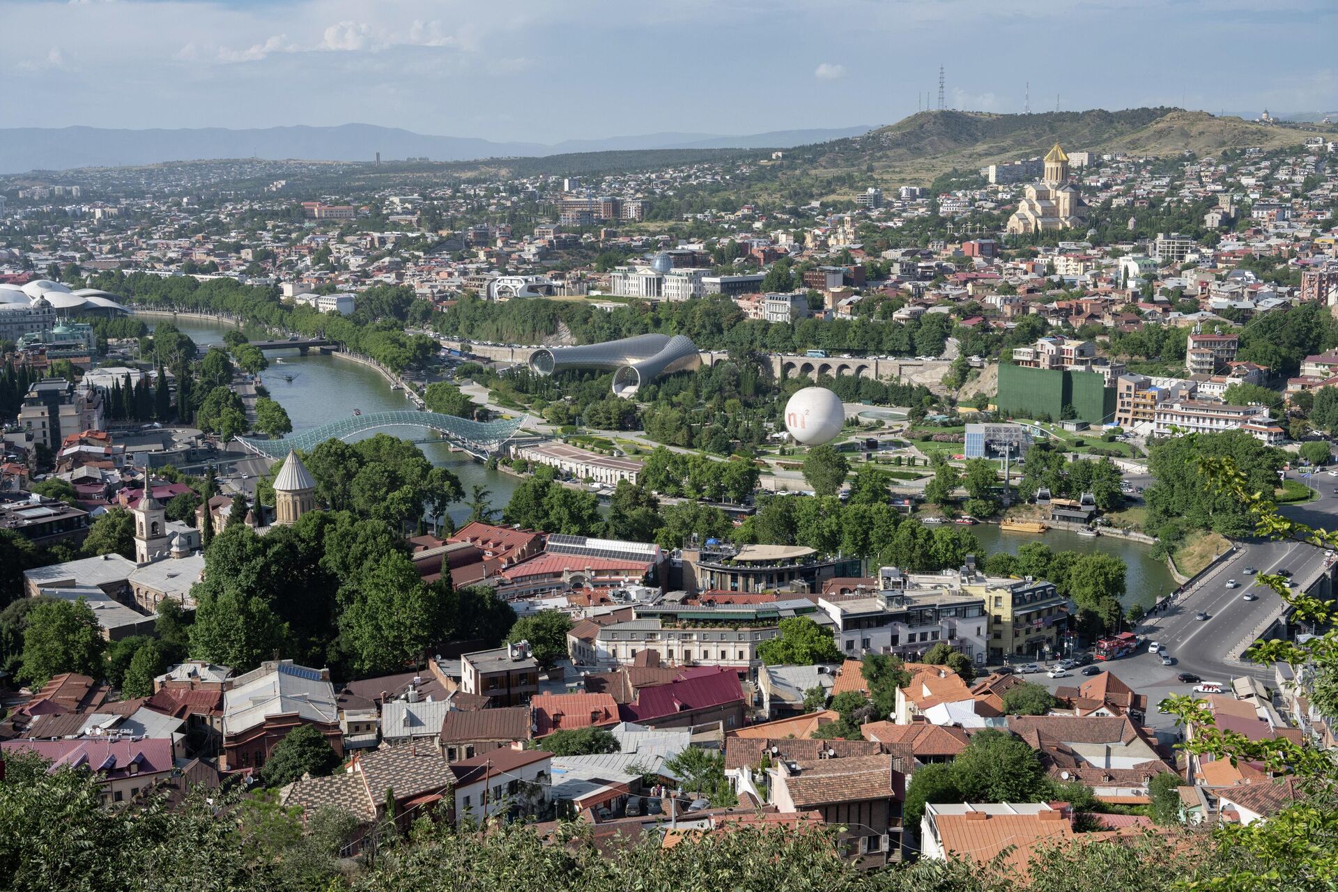 Панорама Тбилиси - РИА Новости, 1920, 21.07.2025