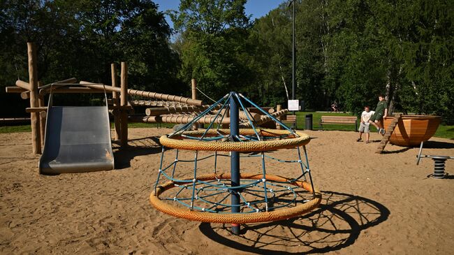 Детская площадка в парке Сокольники