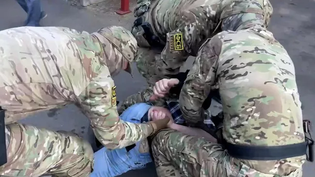 Задержание в трех российских регионах пособников спецслужб Украины