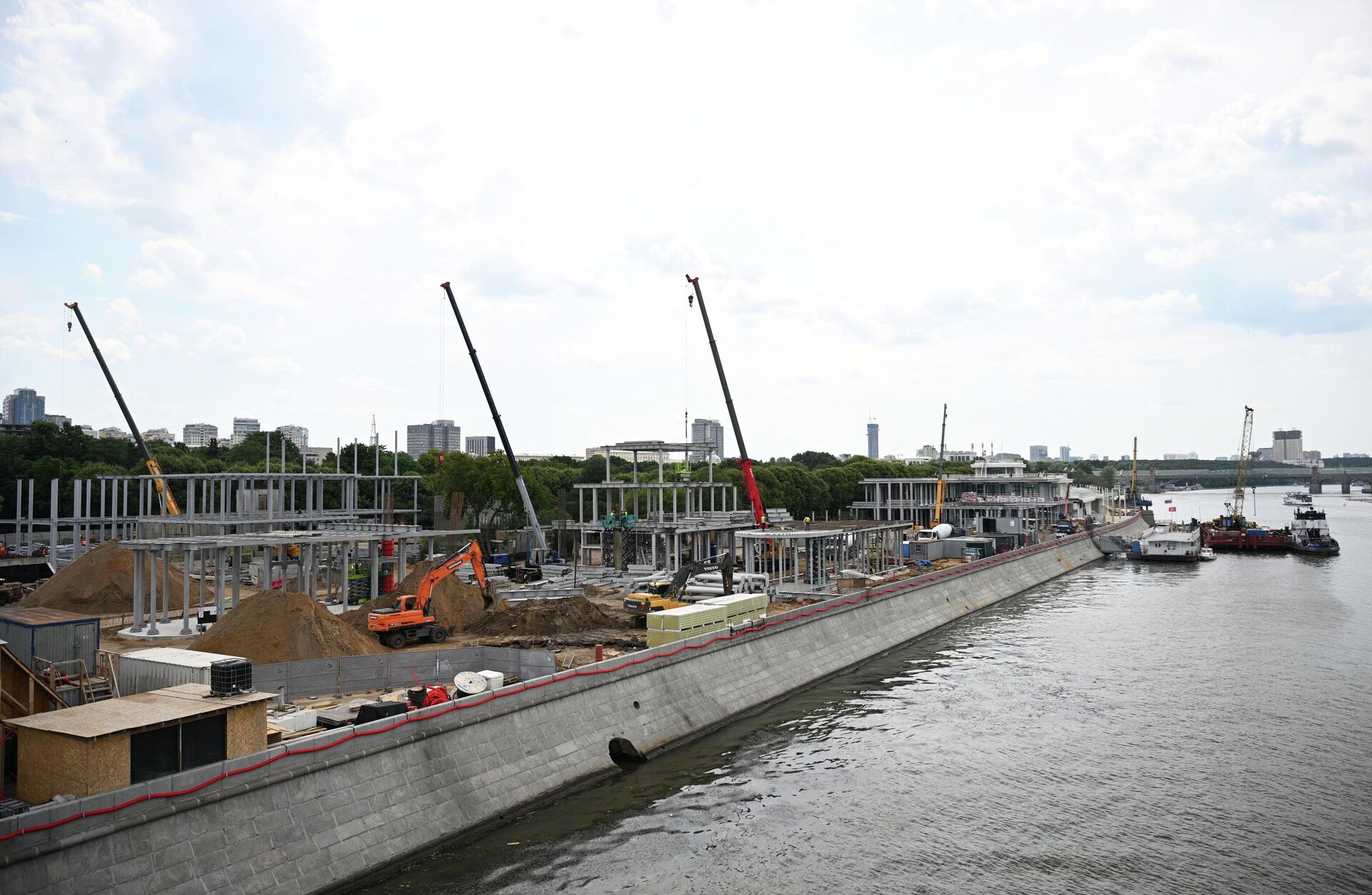 Благоустройство Парка Горького - РИА Новости, 1920, 22.07.2025