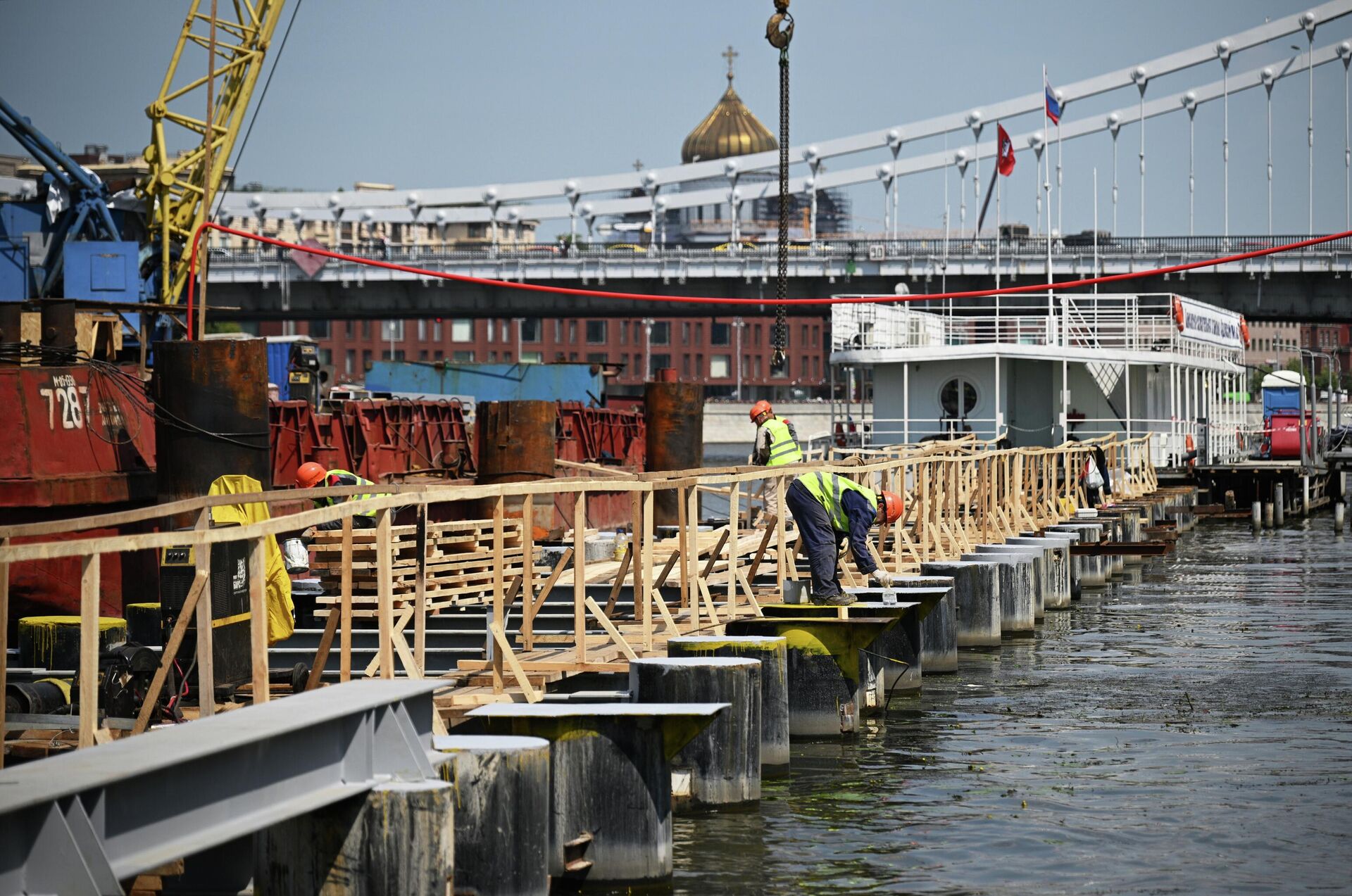 Благоустройство Парка Горького - РИА Новости, 1920, 22.07.2025